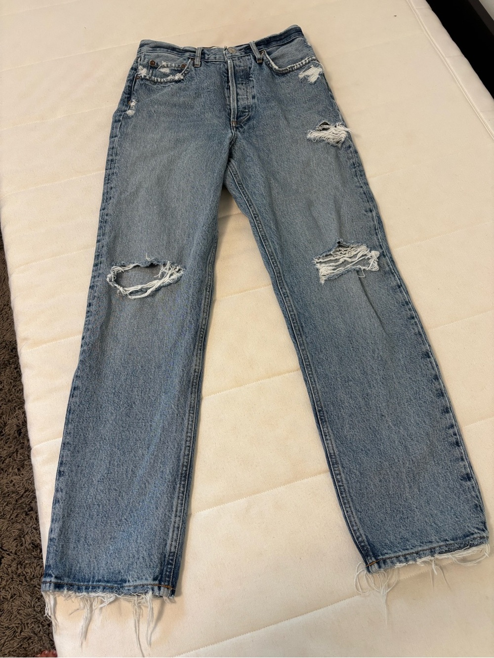 Agolde Light Blue Vintage-Inspired Jeans